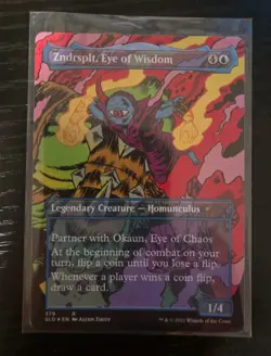 Zndrsplt, Eye of Wisdom Secret Lair Foil Borderless (See Description) - Image 1