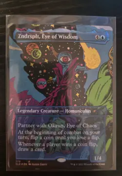 Zndrsplt, Eye of Wisdom Secret Lair Foil Borderless (See Description) - Image 2
