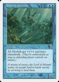 Lord of Atlantis [Seventh Edition] Lightly Played - Image 1