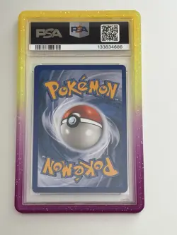 2003 POKEMON BEST OF GAME PROMO WINNER #8 ROCKET'S MEWTWO REVERSE FOIL PSA 7 NM - Image 2