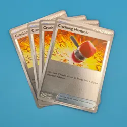 Crushing Hammer 071/088 REVERSE HOLO x4 Playset 4x Pokemon Perfect Order POR - Image 1