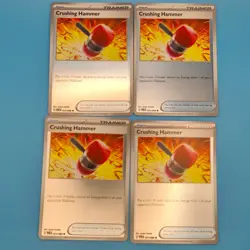 Crushing Hammer 071/088 REVERSE HOLO x4 Playset 4x Pokemon Perfect Order POR - Image 2
