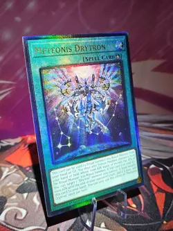 Meteonis Drytron 1st Edition Prismatic Ultimate Rare RA04-EN096 NM - Image 3