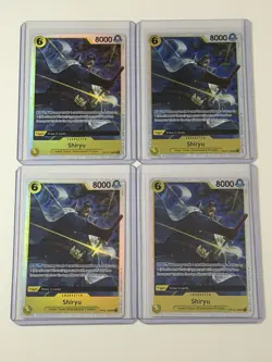 Shiryu OP16-108 The Time Of Battle 4 Foil Card Play Set Lot One Piece - Image 1