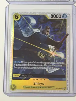 Shiryu OP16-108 The Time Of Battle 4 Foil Card Play Set Lot One Piece - Image 4