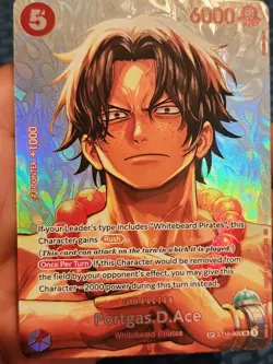 One Piece Portgas.D.Ace (SP) ST15-005 The Time of Battle English OP16 CLEAN! - Image 2