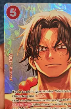 One Piece Portgas.D.Ace (SP) ST15-005 The Time of Battle English OP16 CLEAN! - Image 4