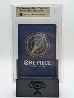 One Piece Shanks OP09-004 SP Carrying On His Will Gold Foil BGS 9.5 JAPANESE - Image 2