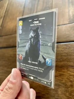 Star Wars Unlimited LotF Prestige Card LOF1042 Dume - Image 3