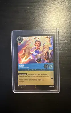 Belle - Apprentice Inventor 37 Disney Lorcana Promo Cards Cold Foil - Image 1