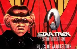 Star Trek CCG Rules of Acquisition Complete Set - 130 Cards NM - Image 1