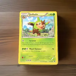 QUILLADIN 13/146 UNCOMMON XY POKEMON LIGHTLY PLAYED CARD 2014 - Image 1