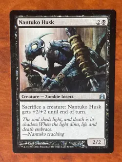 Nantuko Husk MTG Magic the Gathering Card NM Near Mint CMD - Image 1