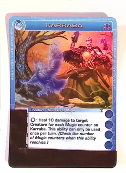 Karraba Chaotic Card Super Rare Random Stats TCG CCG - Image 1