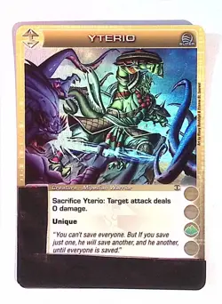 Chaotic Card Yterio Random Stats TCG CCG - Image 1