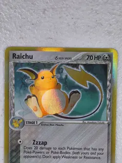 Pokemon Raichu Delta Species 15/110 Reverse Holo EX Holon Phantoms Rare Card - Image 4