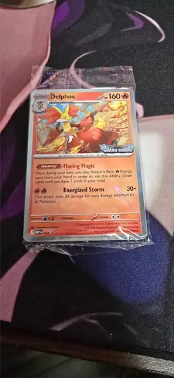 Pokemon Card Game Chaos Rising Staff Promo Set of 4 Cards Sealed - Image 1