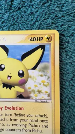 Pichu 59/106 Emerald Regular. This Card Is In Really Nice Condition. ￼ - Image 3