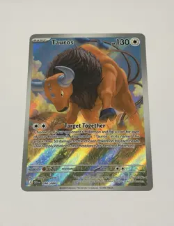 Pokemon Card TCG Full Art Tauros 096/086 Chaos Rising Illustration Rare NM - Image 1