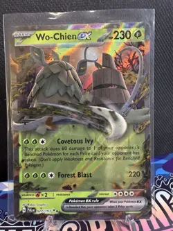Pokemon Scarlet And Violet Mega Evolution Ex Double Rare 5 Card Lot - NM - Image 3