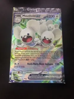 Maushold ex - 155/182 - Ultra Rare - Paradox Rift - NM/M Pokemon Card - Image 1