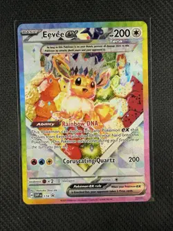 Eevee Ex 174 Scarlet & Violet Promo Holo Pokemon Card English - Image 4