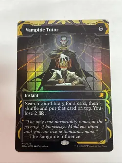 Vampiric Tutor - Foil - Secrets of Strixhaven: Mystical Archive #35 Mythic - Image 1