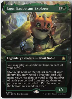 Loot, Exuberant Explorer (336) - Normal - Foundations (FDN) - NM - Image 1