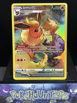 Pokemon Card Flareon TG01/TG30 Brilliant Stars Trainer Gallery Near Mint - Image 1