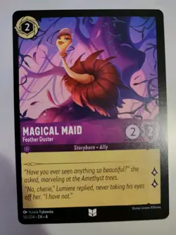 Disney Lorcana TCG Ursula's Return: Magical Maid (050/204) - Uncommon - NM - Image 1