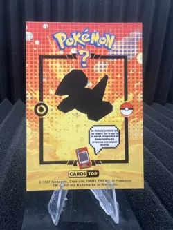 Porygon #137 - Gold Holo - Card Tops Pokedex Database 2024 - Pokemon Card NM - Image 2