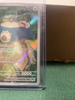 Pokemon TCG: Snorlax #051 Scarlet & Violet 151 Holo Promo Card, NM - Image 4