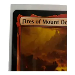 Magic The Gathering Fires Of Mount Doom Card Legendary Enchantment 2023 Collecti - Image 2
