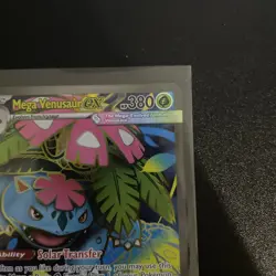 Mega Venusaur EX 155/132 Mega Evolution ENGLISH Pokemon TCG Card NM Ultra Rare - Image 2