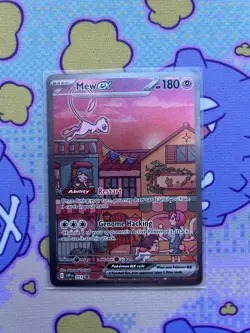 Pokemon Mew EX Black Star Promo TCG Card SVP053 151 - Image 1