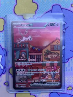 Pokemon Mew EX Black Star Promo TCG Card SVP053 151 - Image 3
