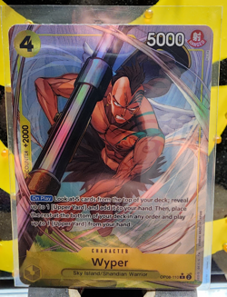 OP08-110 Wyper R Alt Art One Piece TCG English Card - Image 1