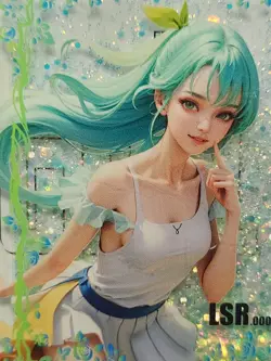 Snowglobe Acrylic No.1 Charm Goddess Story Card Anime Waifu Rare LSR LSR-0009 - Image 2