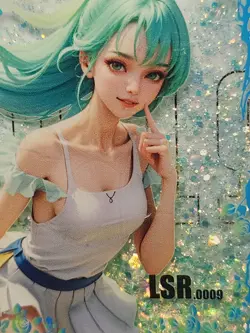 Snowglobe Acrylic No.1 Charm Goddess Story Card Anime Waifu Rare LSR LSR-0009 - Image 4