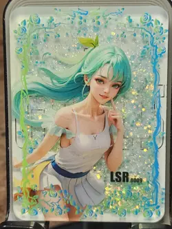 Snowglobe Acrylic No.1 Charm Goddess Story Card Anime Waifu Rare LSR LSR-0009 - Image 5