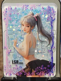 Snowglobe Acrylic No.1 Charm Goddess Story Card Anime Waifu Rare LSR LSR-0003 - Image 1