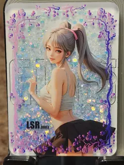 Snowglobe Acrylic No.1 Charm Goddess Story Card Anime Waifu Rare LSR LSR-0003 - Image 2