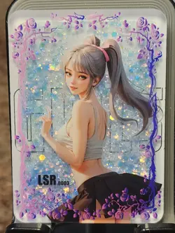 Snowglobe Acrylic No.1 Charm Goddess Story Card Anime Waifu Rare LSR LSR-0003 - Image 3