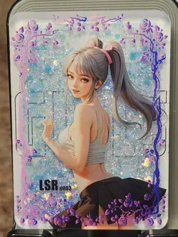 Snowglobe Acrylic No.1 Charm Goddess Story Card Anime Waifu Rare LSR LSR-0003 - Image 4