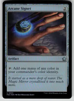 Arcane Signet Foil U Commander: Foundations 1 NM - Image 1