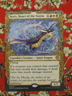 MTG Neriv, Heart of the Storm Regular TDM 314 NM - Tarkir Dragonstorm Near Mint - Image 1