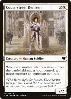 MTG Court Street Denizen 17 Commander Legends (C) - Image 1