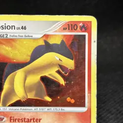 Typhlosion #16/123 Mysterious Treasures Holo Rare Pokemon TCG MP-HP - Image 3