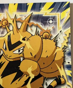 2000 Pokemon ELECTABUZZ #125 [Non-Holo] Topps Blue Logo 1st TV Animation NM-MT - Image 4