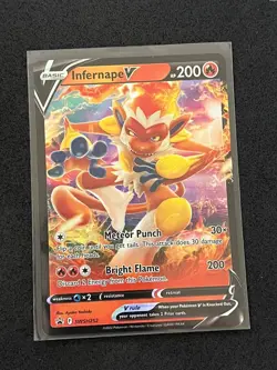 Infernape V SWSH252 Pokemon TCG SWSH: Sword & Shield Promo Cards Holo NM - Image 1